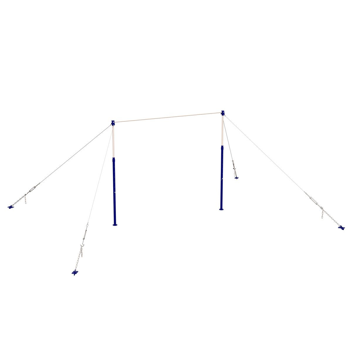 Перекладина гимнастическая универсальная (на растяжках) ZAVODSPORTA