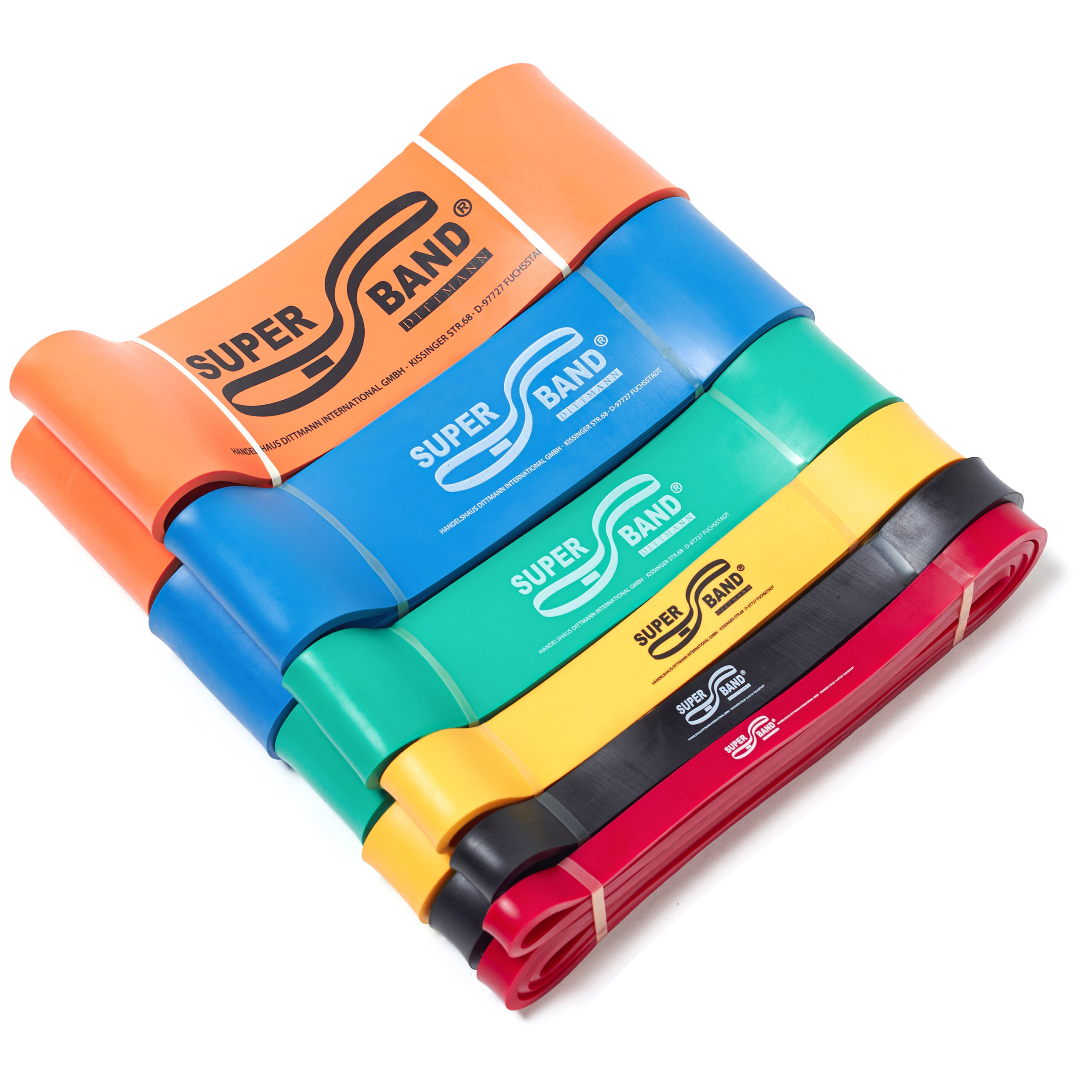 Ленточный амортизатор DITTMANN SuperBand высокое сопротивление, зеленый