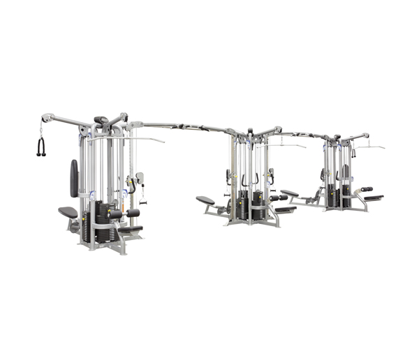 Комплекс на 14 станций HOIST CMJ-6000-3 матовый черный/черный