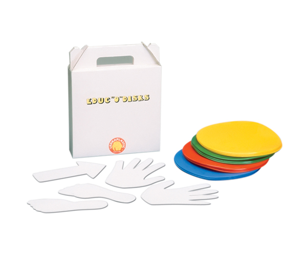 Диски с разметкой GYMNIC Educ'o'disks Метки 12шт и Наклейки 15 шт