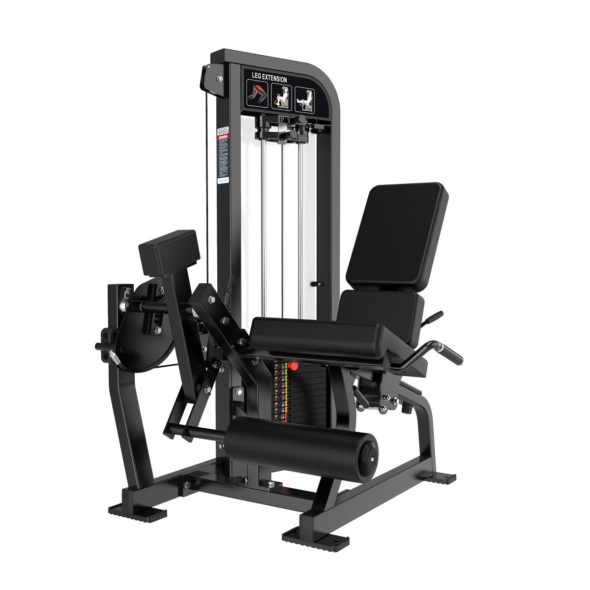Разгибание ног сидя Protrain CP113 (полностью черный)