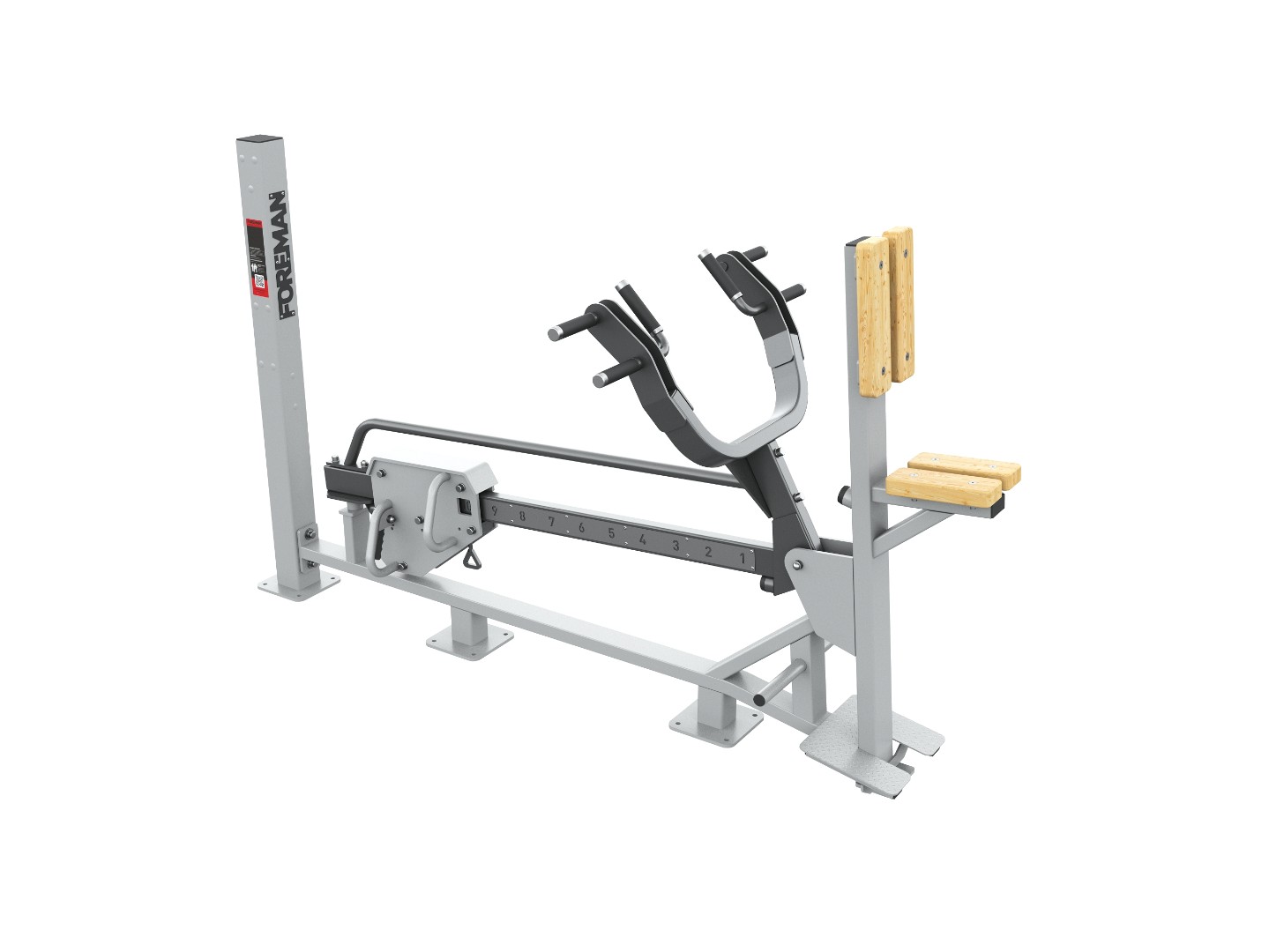 FOREMAN FO-17 Гребная тяга сидя с упором на грудь