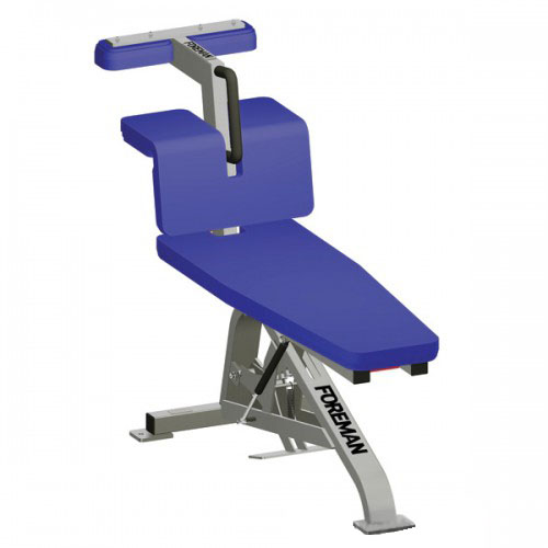 Регулируемая скамья для пресса FOREMAN FW-511 черный/серый Dove Gray