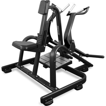 Горизонтальная тяга под наклоном BRONZE GYM PL-1709, черный